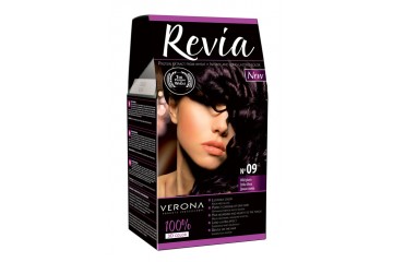 09 Дикая слива - Стойкая краска для волос Revia Verona Cosmetics