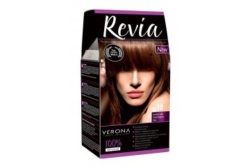 10 Орех - Стойкая краска для волос Revia Verona Cosmetics