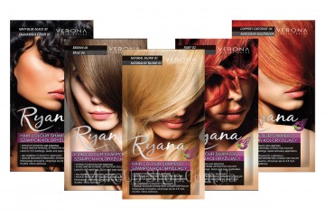 Окрашивающий шампунь для волос Ryana Verona Cosmetics